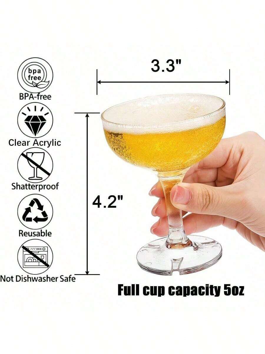 Set Of 20 Coupe Cocktail Glass - Home Bar Set recension och pris