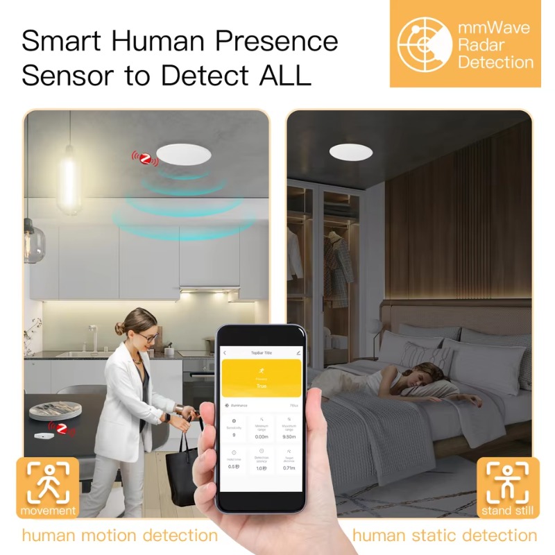 Tuya Smart 2-in-1 PIR Ceiling  - Home Bar Android recension och pris