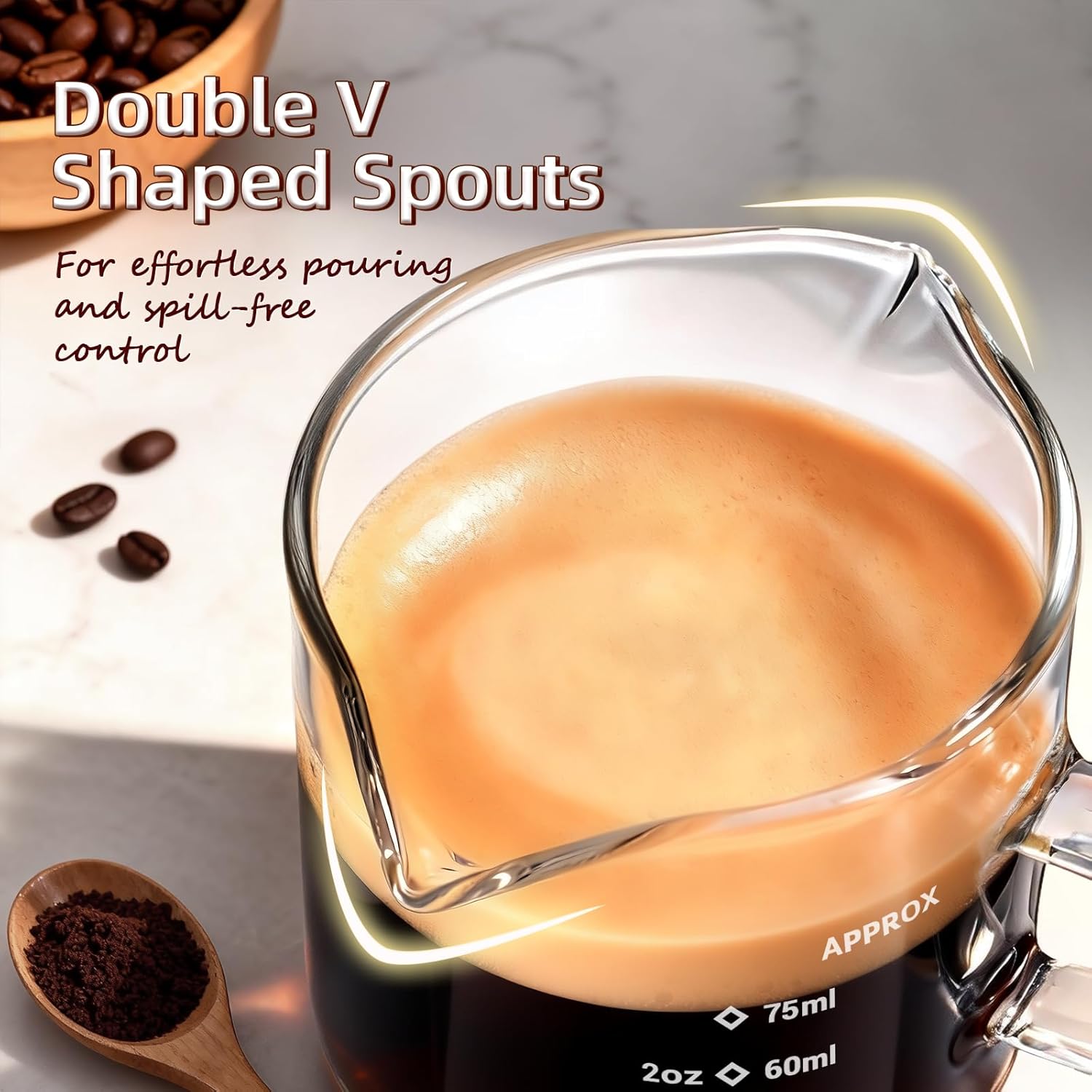 1/2pcs Espresso Cups 2.5oz Esp - Home Bar Set recension och pris