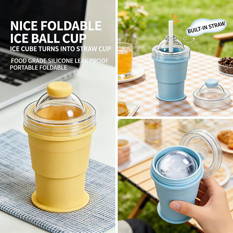 BOLTIFY 2-in-1 Collapsible Sil - Ice Mold Sphere recension och pris