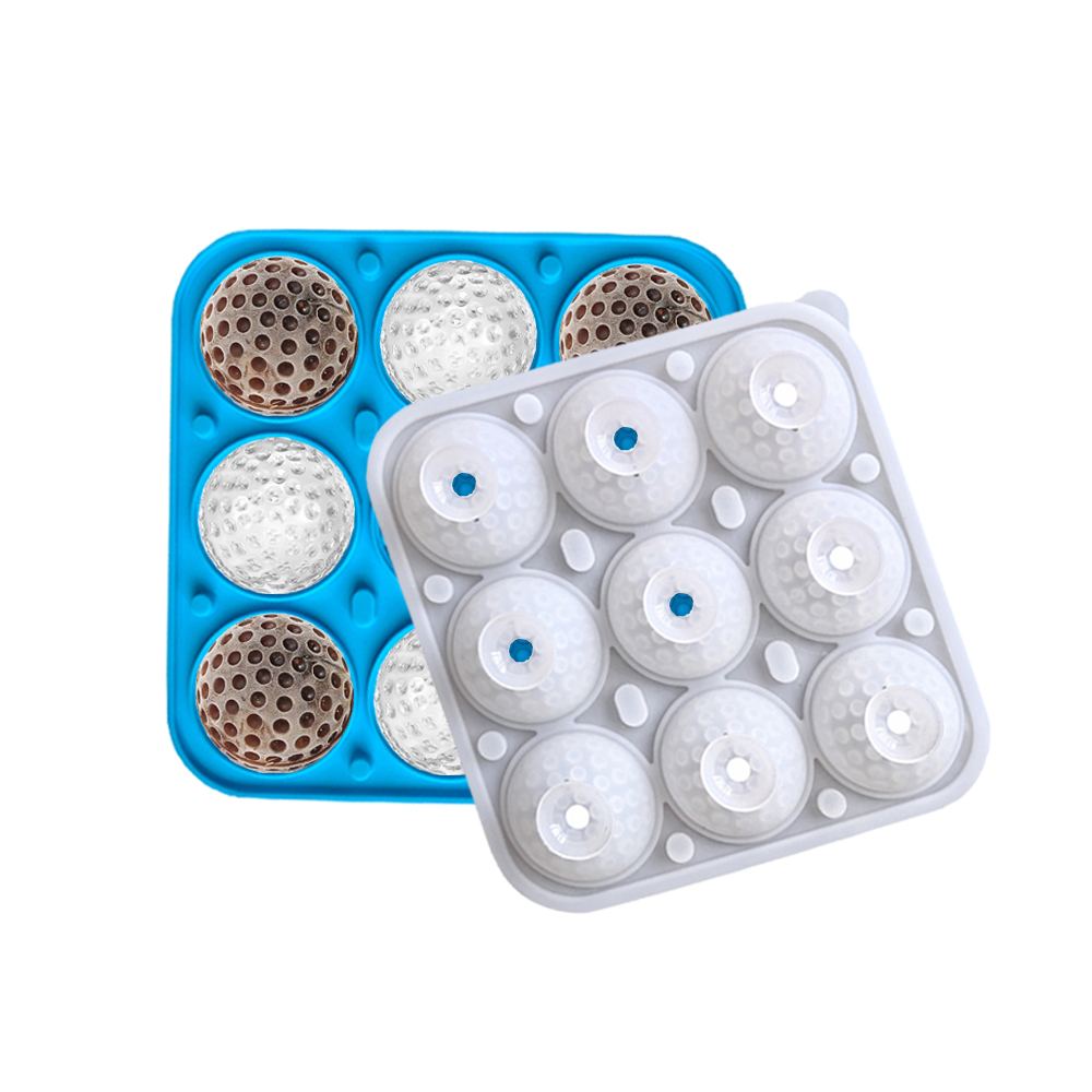 9-cavity golf ball with lid ic - Ice Mold Sphere recension och pris
