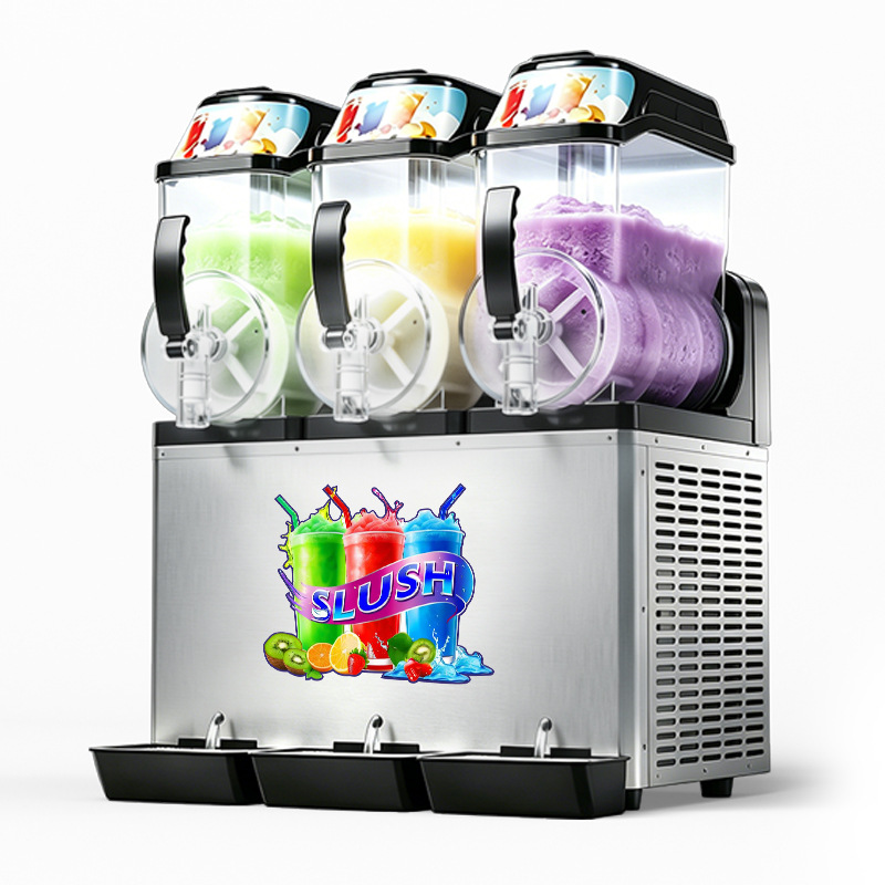 Commercial Slush Machine 1/2/3 - Citrus Juicer Bar recension och pris