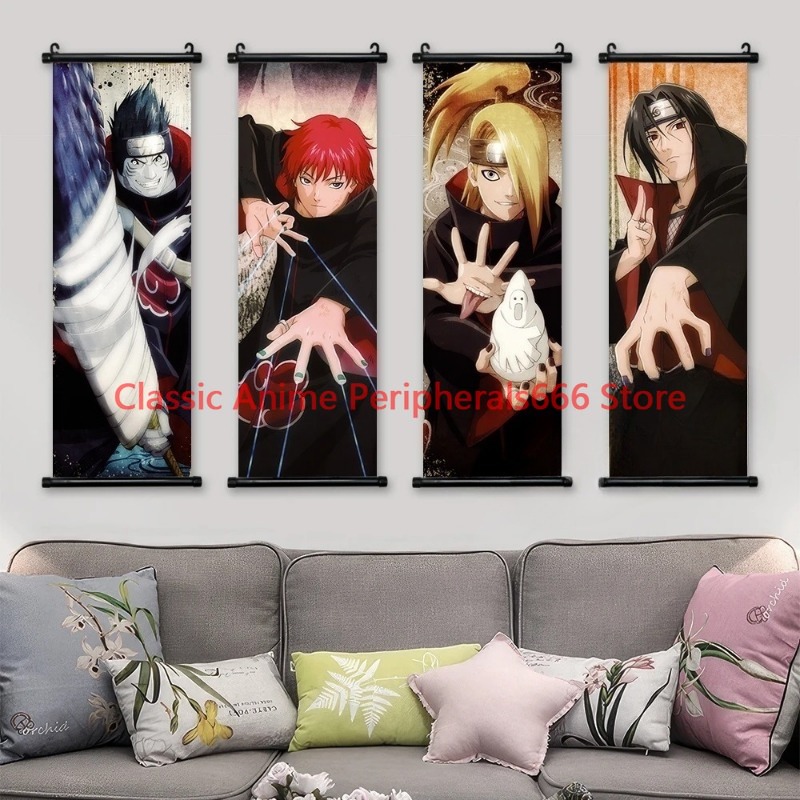 Naruto Hanging Painting Canvas - Home Bar Set recension och pris