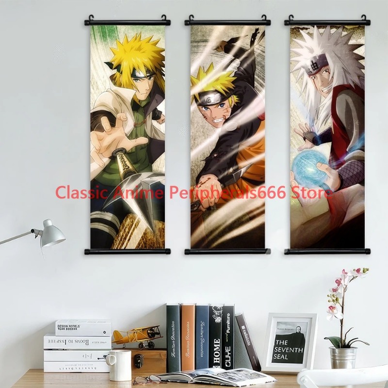 Naruto Hanging Painting Canvas - Home Bar Set recension och pris