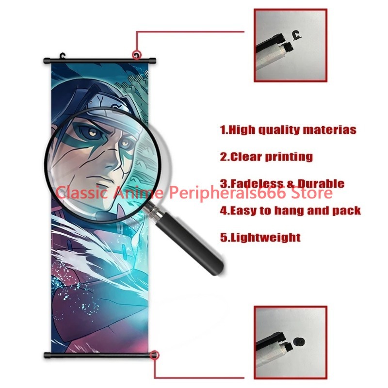 Naruto Hanging Painting Canvas - Home Bar Set recension och pris